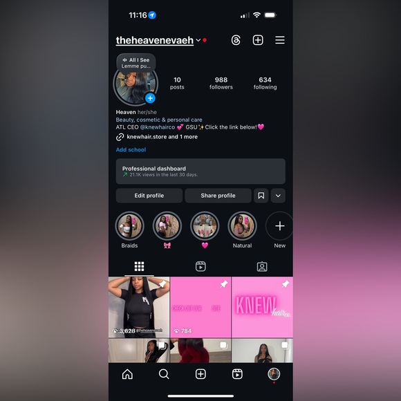 Silky Black luxurious wigs - Picture 4 of 5